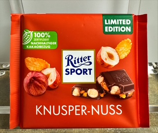 Ritter Sport Knusper Nuss 100g - Cornflakes & Hazelnut